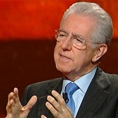 Mario Monti e la pattuglia di gay al Parlamento