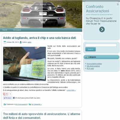Assicurazioni auto news, il blog che ti aiuta a orientarti nel mondo delle assicurazioni