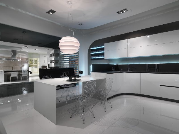 L’illuminazione della cucina. Consigli pratici su come dovrebbe essere.