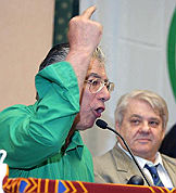 Bossi. Volgare e anticostituzionale.