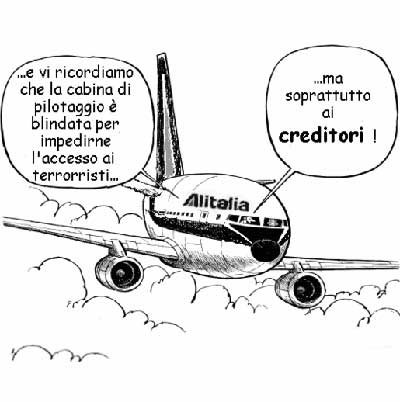 Alitalia. I piloti fanno i capricci e i politici fanno a gara per prendersi i meriti.