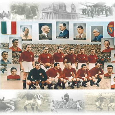 Il 4 maggio 1949, sulla collina di Superga, la tragedia del Grande Torino.