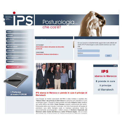 IPS Posturologia. Il centro di posturologia di Napoli che cura la casa reale del Marocco 