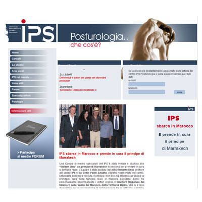 IPS Posturologia. Il centro di posturologia di Napoli che cura la casa reale del Marocco